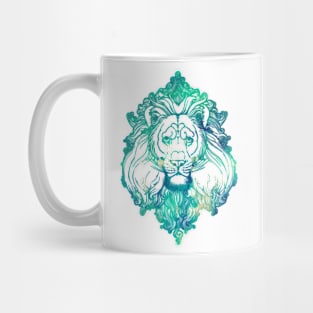 Lion Head in Water Mug